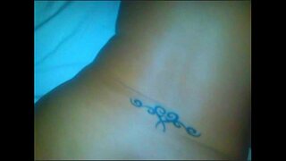 Groot gat wit meisie