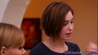 Hot teen lesbian licks