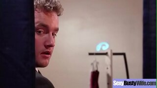 Топла Големи Цицки Домаќинка (Мила Danika) Се Тресна Тешко Стил На Лента вид-09