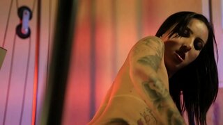 Catra convinces her trainer to make the workout a little more warm