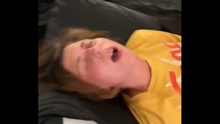 Puta esposa follada por dos pollas